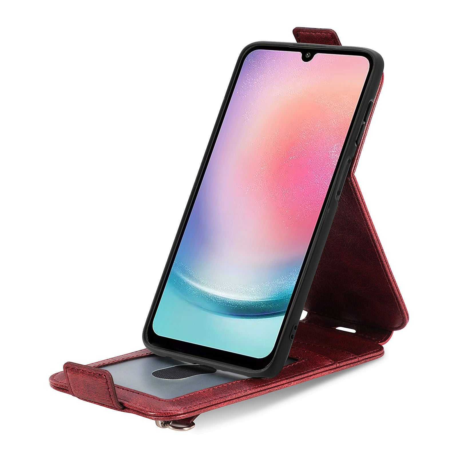 For Samsung Galaxy A24 5G Anti-Dust Phone Cover PU Leather Stand Wallet Vertical Flip Phone Case For Samsung Galaxy A24 5G Anti-Dust Phone Cover PU Leather Stand Wallet Vertical Flip Phone Case